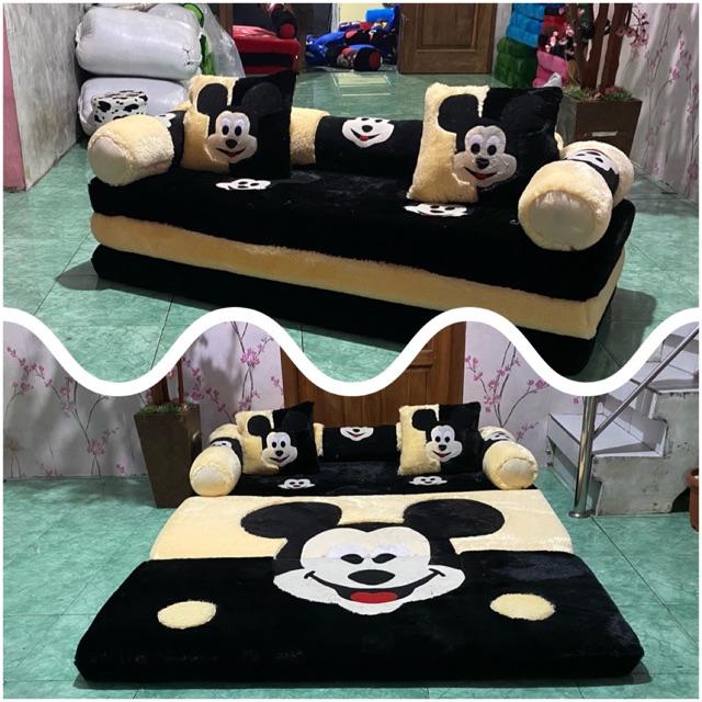 Sofá cama Dobrável 2 em 1 [Mickey]