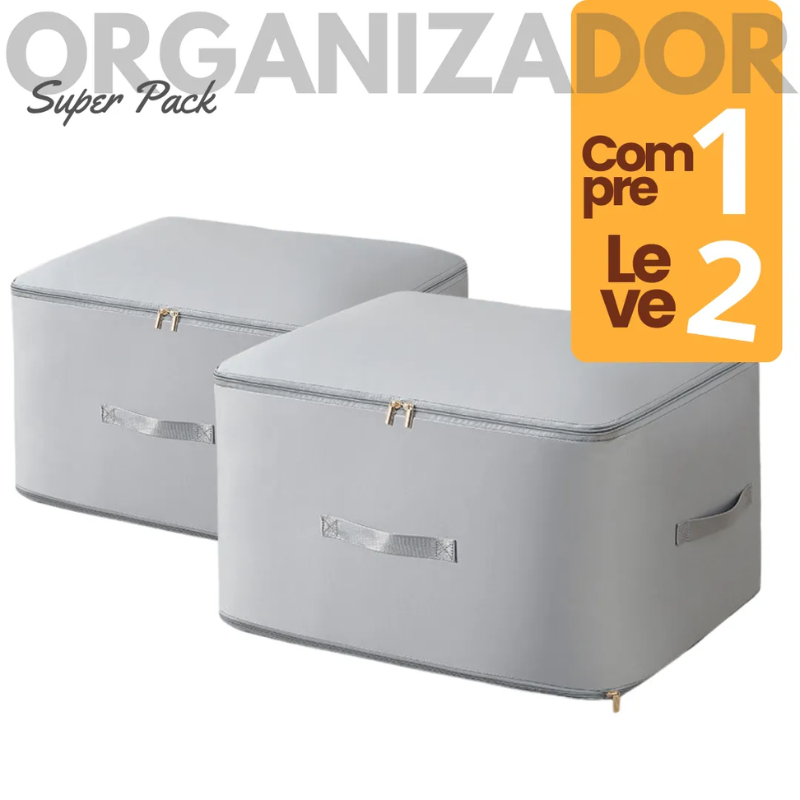 Organizador de Compressão Super Pack – Compre 1 Leve 2