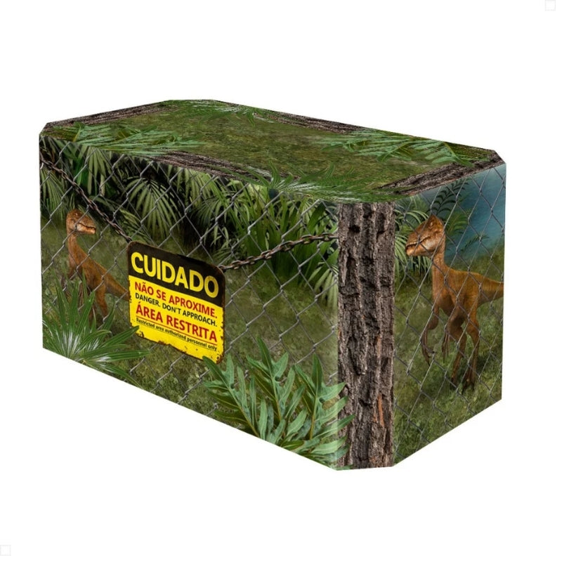 Capa Toalha de Mesa Decorativa Sublimada 3D Tecido Veste Fácil