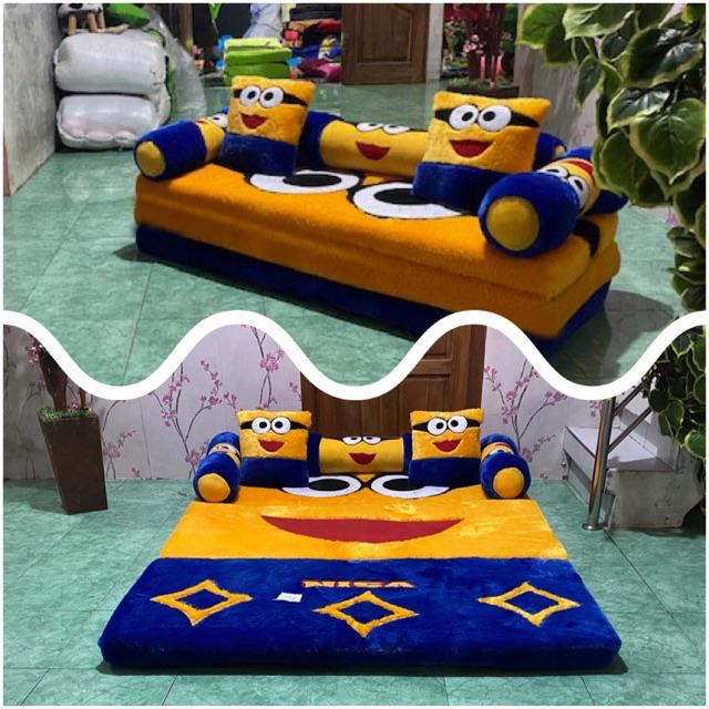 Sofá cama Dobrável 2 em 1 [Minions]