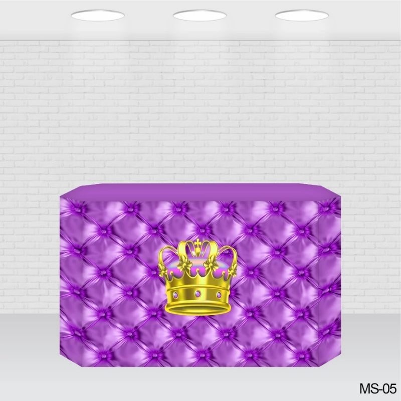 Capa Toalha de Mesa Decorativa Sublimada 3D Tecido Veste Fácil