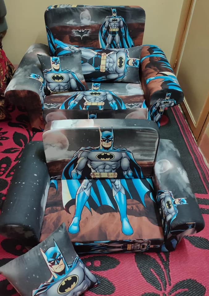 Sofá cama Dobrável 2 em 1 (Batman]