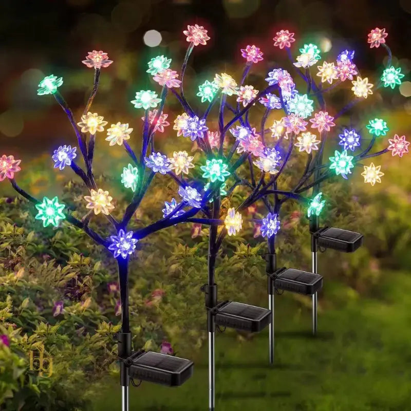 Luminária Solar para Jardim Cherry Blossom Bigstock