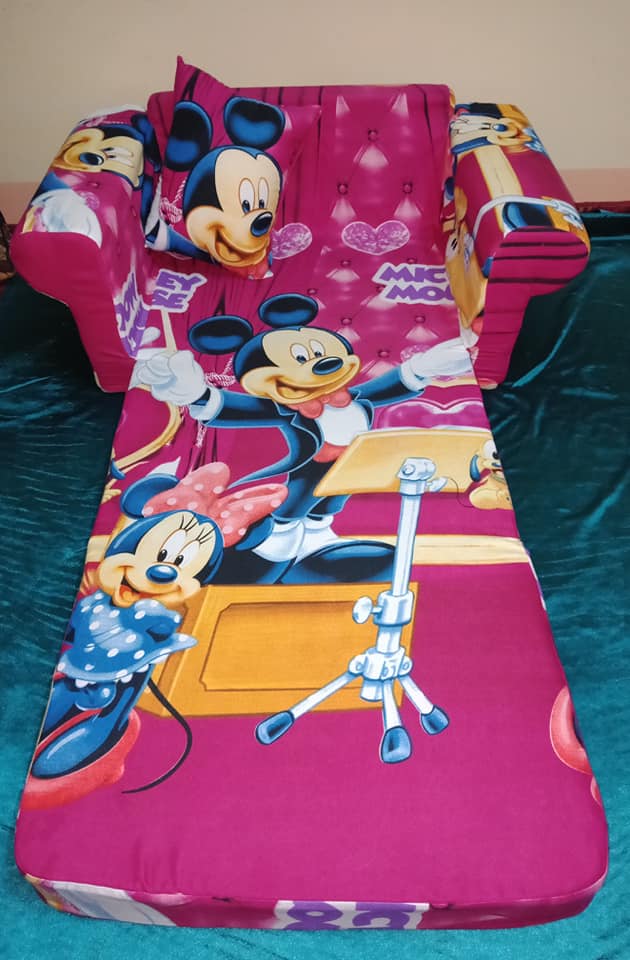 Sofá cama Dobrável 2 em 1 [Mickey]