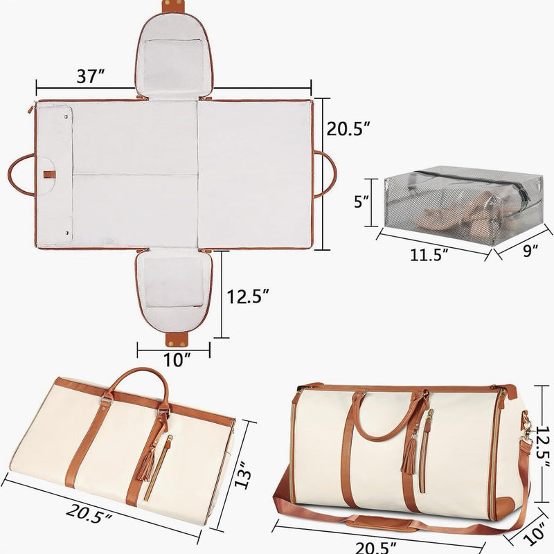 Bolsa | VestBag - Bagagem Dobrável + Carrinho de viagem